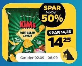 Netto Kims chips tilbud