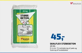 Davidsen Skalflex stolpebeton tilbud