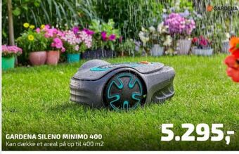 Davidsen Gardena robotplæneklipper tilbud
