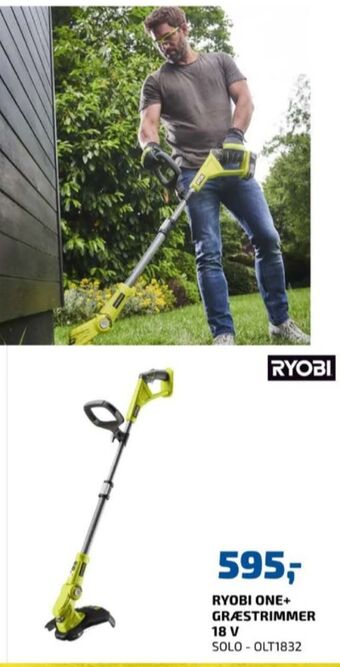 Davidsen Ryobi græstrimmer tilbud