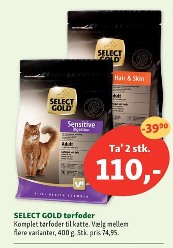 Maxi Zoo Select gold tørfoder tilbud