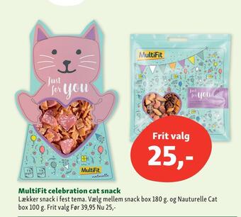 Maxi Zoo Multifit celebration cat snack tilbud