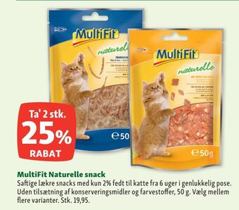 Maxi Zoo Multifit naturelle snack tilbud