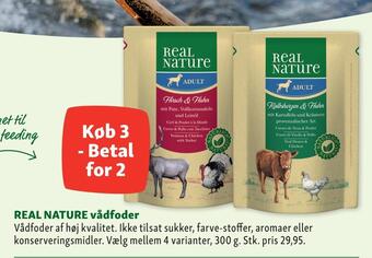 Maxi Zoo Real nature vådfoder tilbud