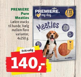Maxi Zoo Premiere pure meaties tilbud