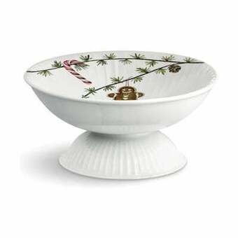 Imerco Kähler hammershøi jul juleopsats - ø 16 cm - porcelæn - hvid tilbud