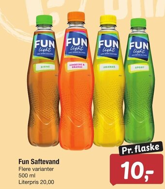 Fakta Fun Saftevand tilbud
