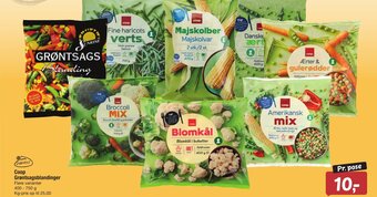 Fakta Coop Grøntsagsblandinger tilbud