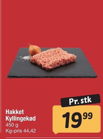 Hakket Kyllingekød