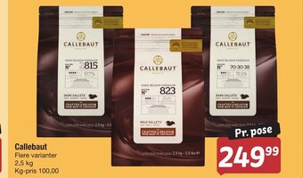 Fakta Callebaut tilbud