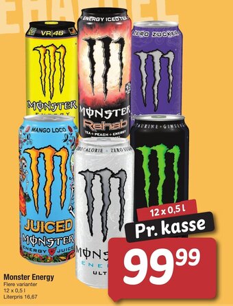 Fakta Monster Energy tilbud