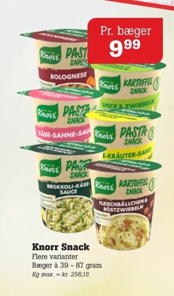 Poetzsch Padborg Knorr Snack tilbud