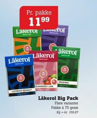 Poetzsch Padborg Läkerol Big Pack tilbud