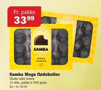 Samba Mega flødeboller