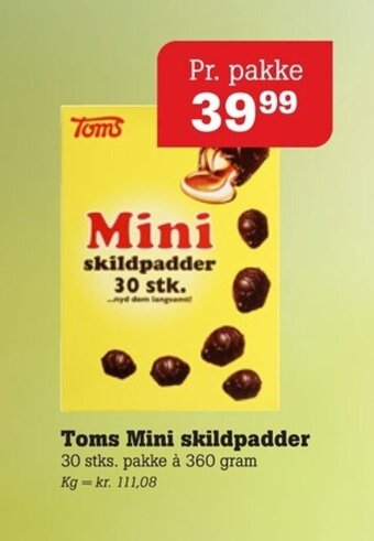 Poetzsch Padborg Toms Mini skildpadder tilbud