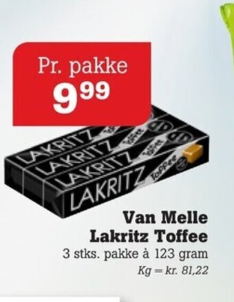 Van Melle Lakritz Toffee