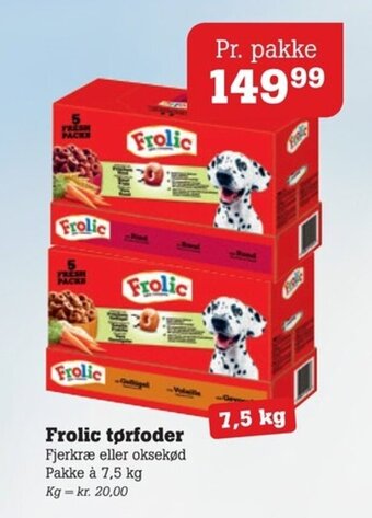 Poetzsch Padborg Frolic tørfoder tilbud