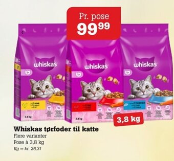 Poetzsch Padborg Whiskas tørfoder til katte tilbud