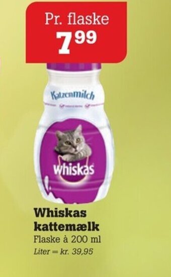 Poetzsch Padborg Whiskas kattemælk tilbud
