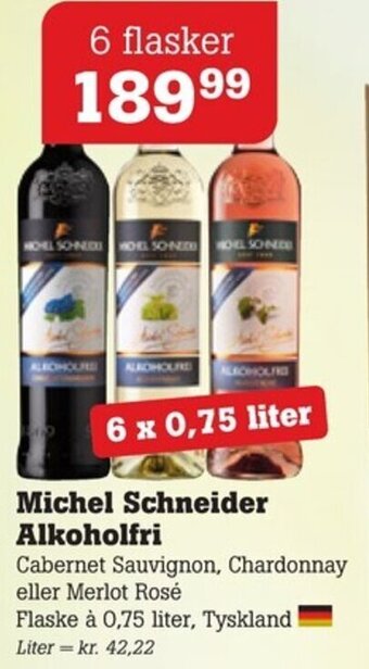 Michel Schneider Alkoholfri