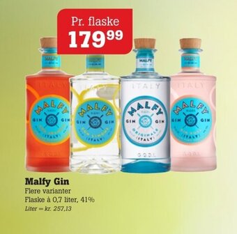 Poetzsch Padborg Malfy Gin tilbud