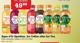Poetzsch Padborg Aqua d'Or Sparkles, Ice Coffee eller Ice Tea tilbud