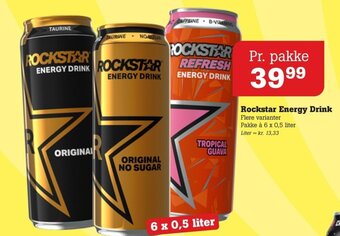 Poetzsch Padborg Rockstar Energy Drink tilbud