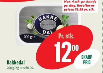 Min Købmand Bakkedal smørbar tilbud