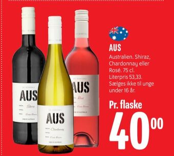 Min Købmand Ukendt australsk rødvin tilbud