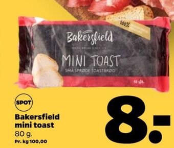 Netto Bakersfield toastbrød tilbud