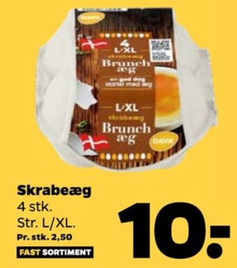 Netto Dava foods æg tilbud