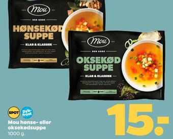 Klar & klassisk hønsekødssuppe