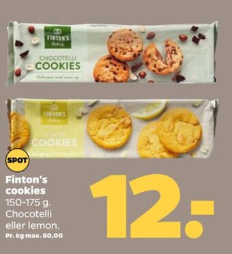 Netto Fintons cookies tilbud