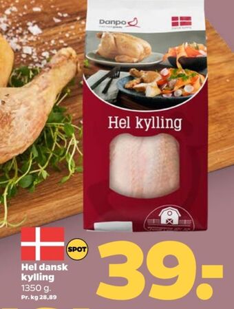Netto Danpo kylling tilbud