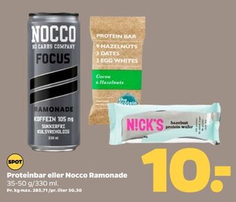 Netto Focus ramonade energidrik tilbud