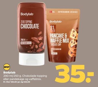 Netto Bodylab dessertsauce flydende tilbud