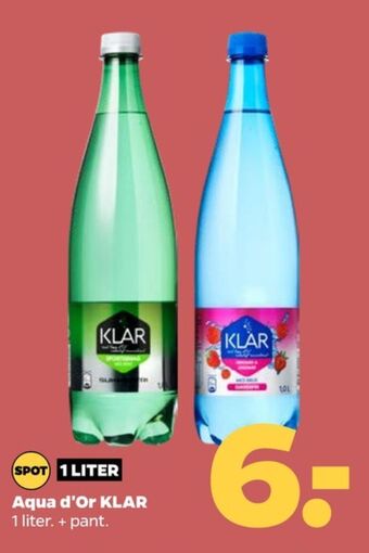 Netto Klar mineralvand tilbud