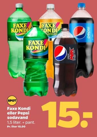 Netto Faxe kondi sportssodavand tilbud