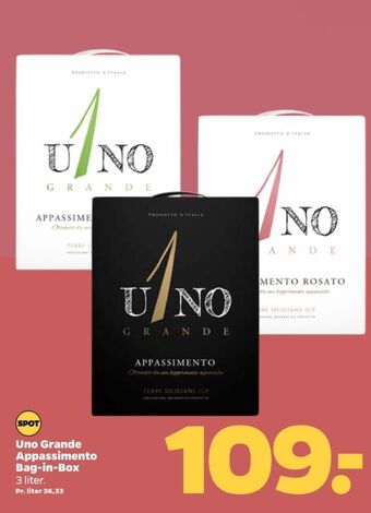 Netto Ukendt italiensk hvidvin tilbud