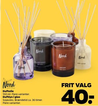 Nord home living duftolie