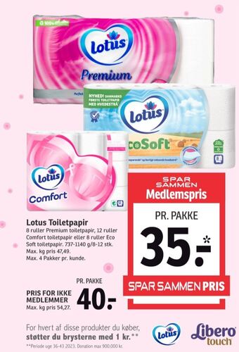 SPAR Premium toiletpapir tilbud