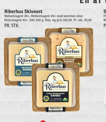 SPAR Riberhus skiveost ekstralagret tilbud