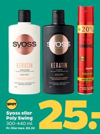 Netto Syoss shampoo tilbud