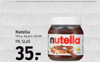 SPAR Nutella smørepålæg tilbud