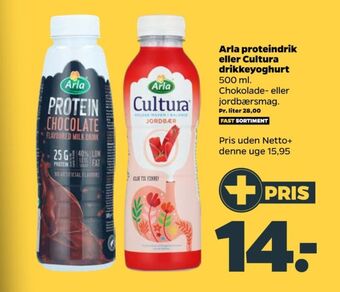Netto Arla proteindrik schoko tilbud