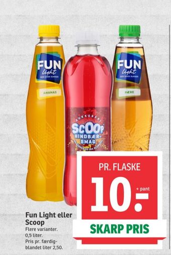 SPAR Fun konc. læskedrik ananas tilbud