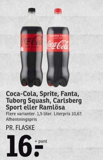 SPAR Coca cola cola tilbud
