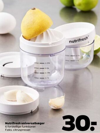 Nutrifresh køkkenredskaber