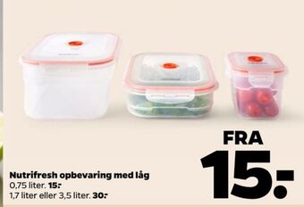 Netto Nutrifresh opbevaringsboks tilbud