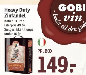 SPAR Ukendt italiensk rødvin tilbud